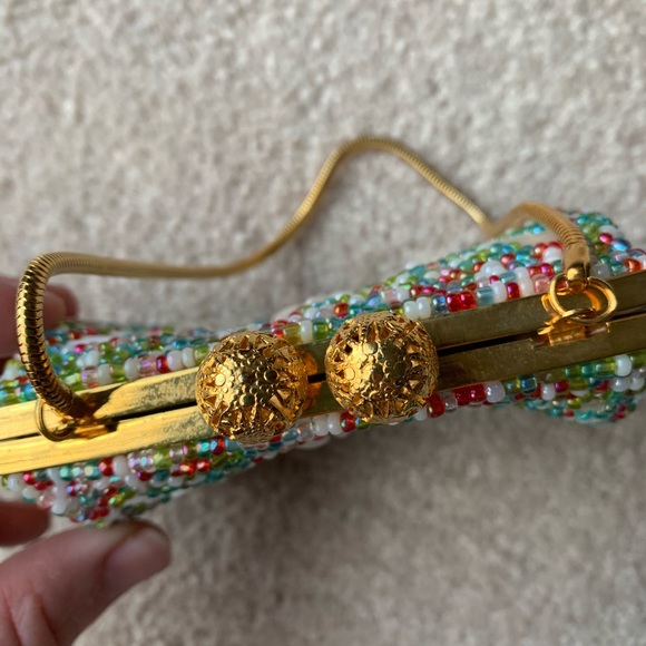 Vintage Beaded Small Purse - Picture 5 of 8